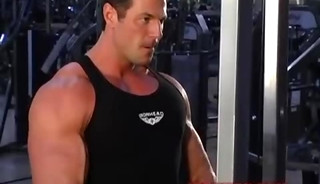 Christian Boeving Doing Rope Pulls