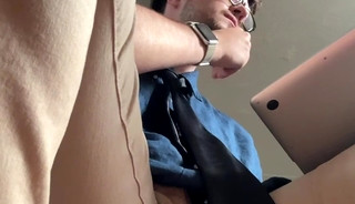 Alex Chase jerking off