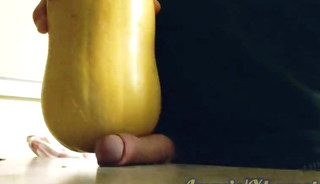 I fucked the pumpkin again. I couldn't resist and cummed in her