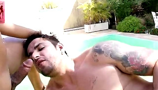 Tranny fucks hot guy