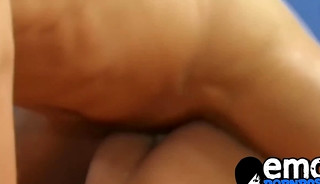 Rock hard cock Jake Steel destroying young twink smooth ass