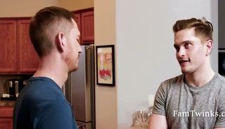 Troubled Twink Bonds Over Mischief And Creampies With StepDad