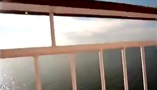 White thug sucks rich man on cruise ship