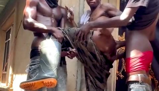 Three Thugs Having Sex