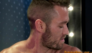 Gay dude sucking massive dick