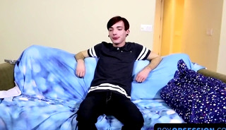 Getting interviewed led him to masturbating for strangers with passion