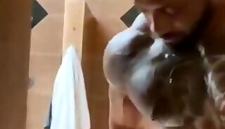 Vagas Muscle in the bathroom (1)