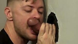 Manly hottie sucking and riding