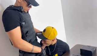 Latin Cop Fucks His Criminal