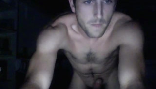 stunning man Jerks On web camera