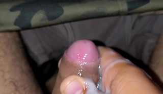 Slow motion Indian Cumshot