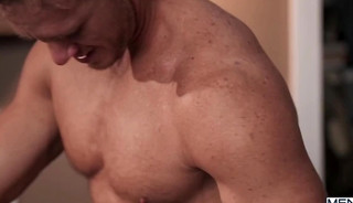 His hole was dripping before the guy even touched him.