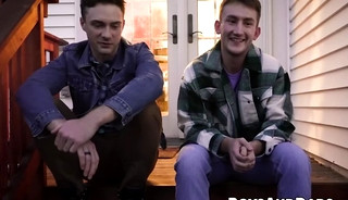 Bigdicked Colton Fox and Cole Blue engage in savage ass fucking and blowjobs