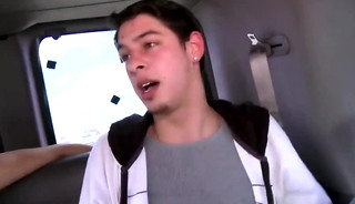 Tony and Jake in the bus