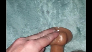 Ass play with various toys