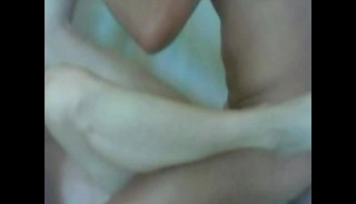 Crazy amateur act on a bed