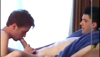 Thick dicked gay boi fucks his beautiful friend