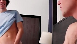 A wild turn when Cristiano make his move to Scott's throbbing cock