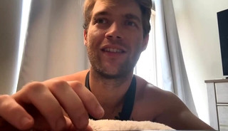 Friendly Guy Showing-off Naked