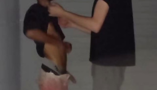 Homeless Latino Str8 chupa o caralho
