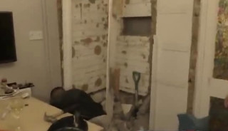 Council boys fuck whilst ripping out kitchen(HYB)