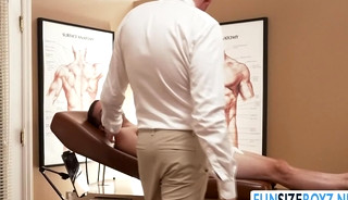 Fuckiny my friends ass while im duty in the clinic