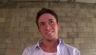 Cute guy sucking hard dick