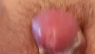 Messy masturbation