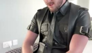 Gorgeous Leather Cowboy