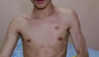 twink big dick jerking off