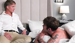 Handsome Nurse Sucks Dick Under the Cover