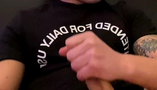 Bastian Karim Jerks His Big Cock