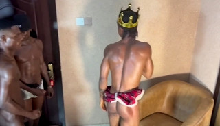 The Nigerian Queen and Her 9 Concubines with Big Black Dick Part 3