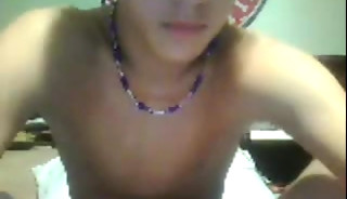 Jonathan 18 yo plays with his cock and spreads his ass