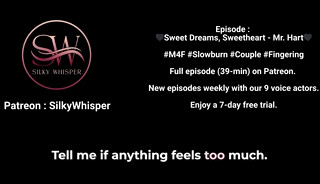 M4F You Had a Nightmare Now Let Me Make You Feel Good Mr Hart Boyfriend Spicy ASMR JOI aid