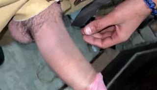 I went to someone's house, their girl's balls were so big