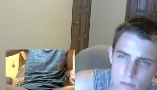 Stroking Hard-Cock-on Cam