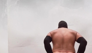 Naked dance gay man