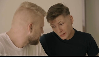 The Nasty Older Guy Jerks His Cock Orgasmically with His Boy - Gayfams