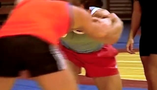Wrestling 3some