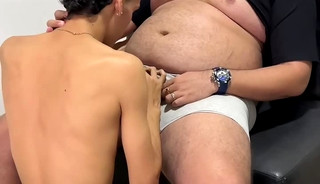 Bear men fuck young twink boy