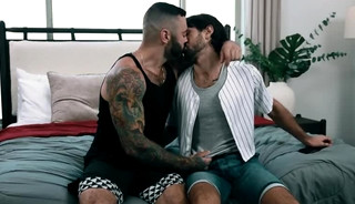 Stepbrothers Drew Valentino and Noah Asli Catch Cheater with Hot Fuck