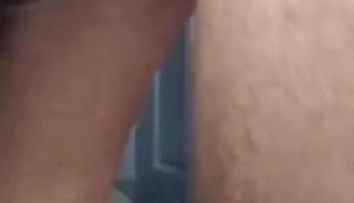 Masked man having sex in a motel