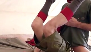 BoyScout is Ready for his first man dick Scoutboyz