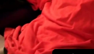 Rough stud smokes during an interview and masturbates solo vigorously