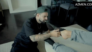 HUGE AJAX FOOT WORSHIP