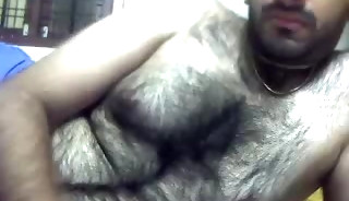 Hairy and Fair Indian Telugu Man