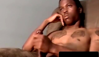 Black straighties BBC sucked by chubby cum addict