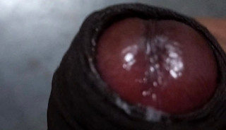 Creamy and frothy wanking