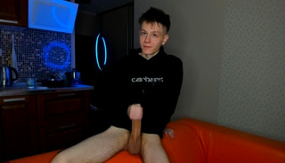 Messy Hair Morning Wood Shy Twink Drains Overnight